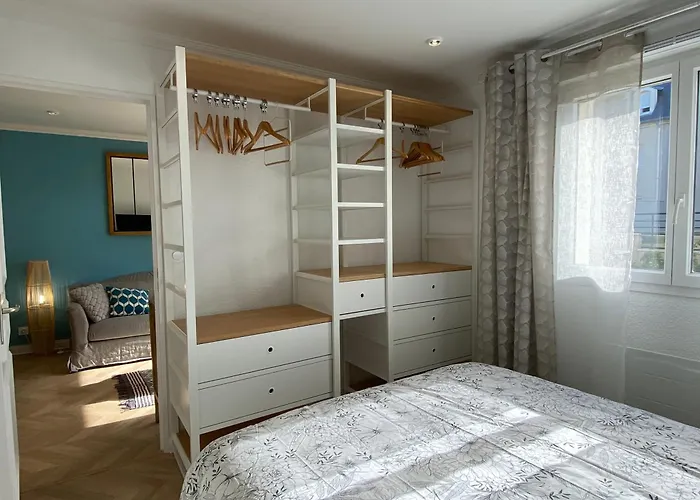 Cosy Deux Pieces Coeur De Avec Parking Prive Lägenhet