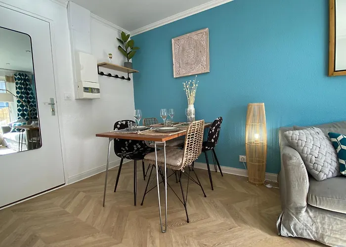 Cosy Deux Pieces Coeur De Avec Parking Prive Lägenhet Cabourg